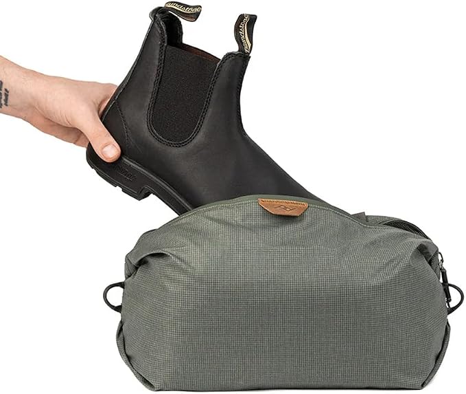 Peak Design Shoe Pouch, Ultralight Travel Organizer Bag - Image 3