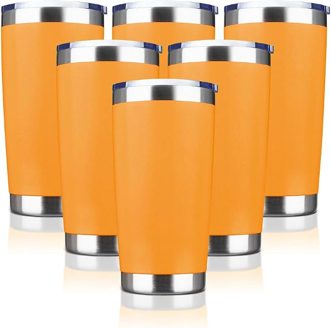 20oz Tumbler Bulk Stainless Steel Vacuum Insulated Tumblers by VisittheEcoMozz