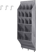 Over the Door Shoe Organizer, Oxford 600D Fabric Shoe Storage Rack by NELLHOMY