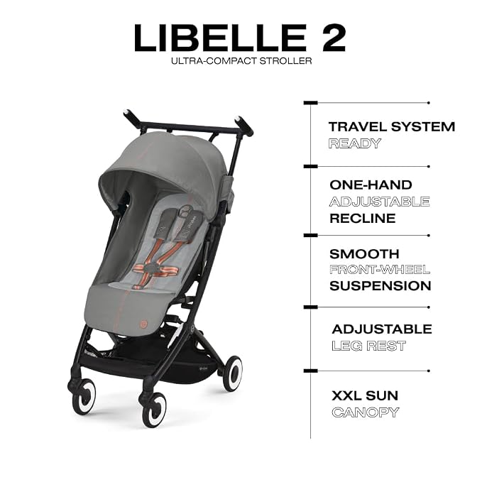 Cybex Libelle Lightweight pockit Travel Baby Stroller - Image 5