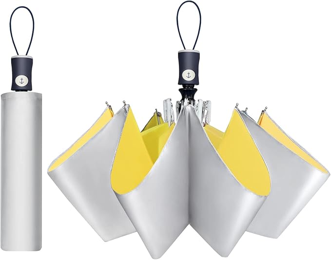 Cuby UV Sun Umbrella Compact Folding Umbrella lightweight Portable Manual by CUBY