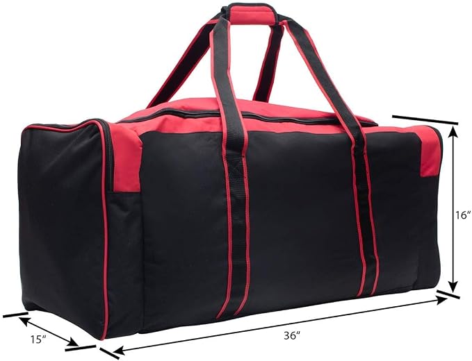 Jetstream Heavy Duty Multi Pocket Durable Sports Gym Equipment Travel Duffel Bag - Image 5