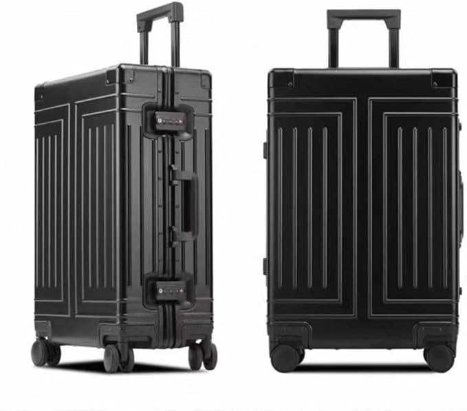 All Aluminum Magnesium Carry On Luggage，Cut from Whole Aluminum Sheet，22x14x9 by KANGSHILU
