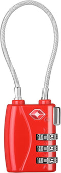 ZHEGE Luggage Lock TSA Approved 3 Dight Combination Padlock by ZHEGE