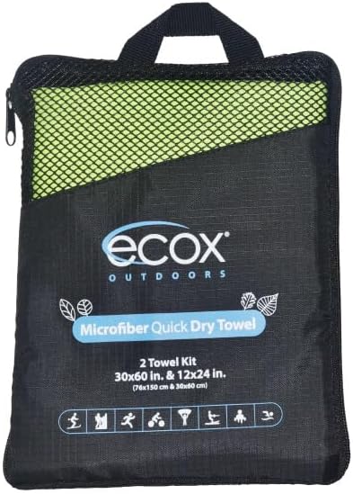 Outdoors Microfiber Towel Fast Drying Soft Feel Fast Action Drying - Image 4
