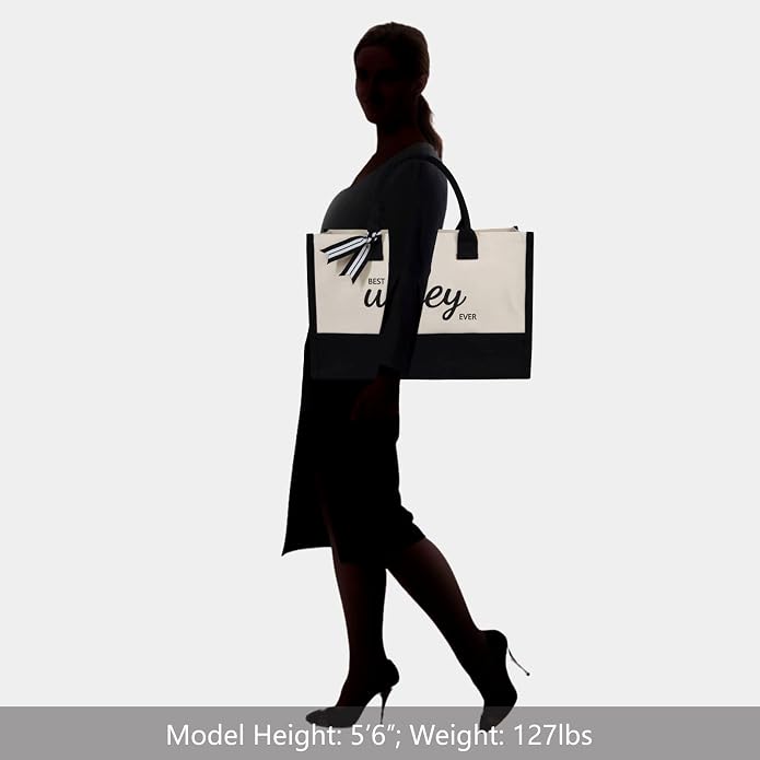 TOPDesign Canvas Tote Bag, Bridal Shower Gifts - Image 5