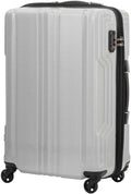 LEGEND WALKER BLADE-Ultralight PC Fiber Luggage 26-inch, 5604-59-WHCB by LEGENDWALKER