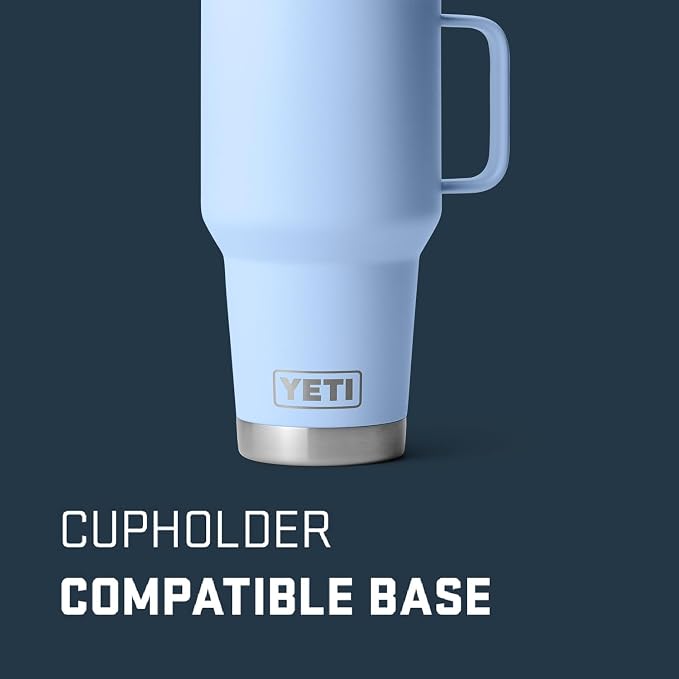 YETI Rambler 30 oz Travel Mug, Stainless Steel, Vacuum Insulated - Image 3