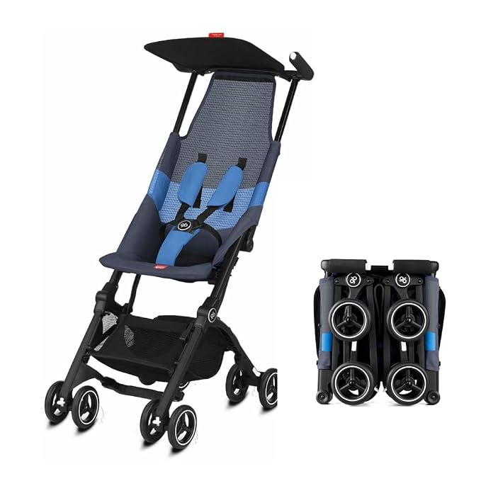 gb Pockit Air All Terrain Ultra Compact Lightweight Travel Stroller by gb