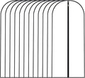 Dress Bags for Hanging Clothes12 PCS Transparent Waterproof Dustproof Bags for by HomeClean