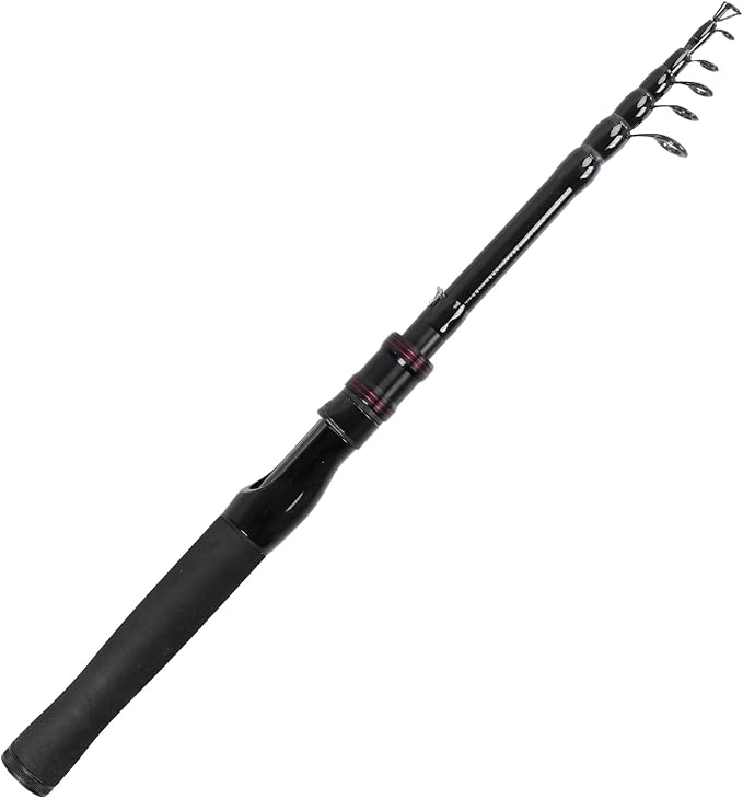 Telescopic Fishing Rod, Collapsible Fishing Rod Portable Spinning Pole - Image 5