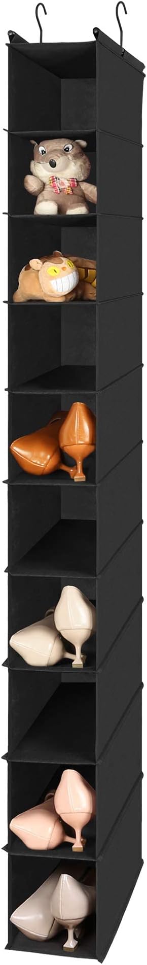 MAX Houser 10-Shelf Hanging Shoe Shelf Organizer, Hanging Shoe Storage by MAXHouser