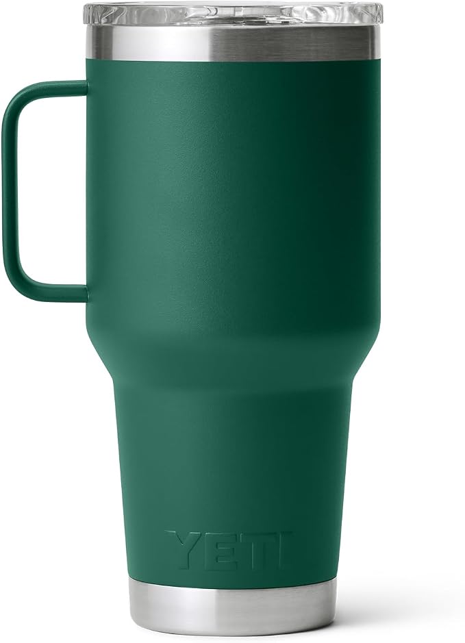 YETI Rambler 30 oz Travel Mug, Stainless Steel, Vacuum Insulated - Image 4