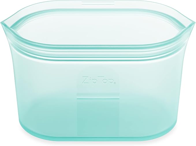 Zip Top Reusable Food Storage Bags | Medium Dish | Silicone Meal Prep Container by ZipTop