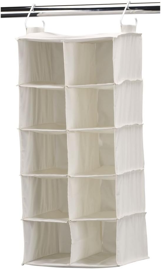 Household Essentials 311344 10 Pocket Hanging Shoe Storage Organizer by HouseholdEssentials
