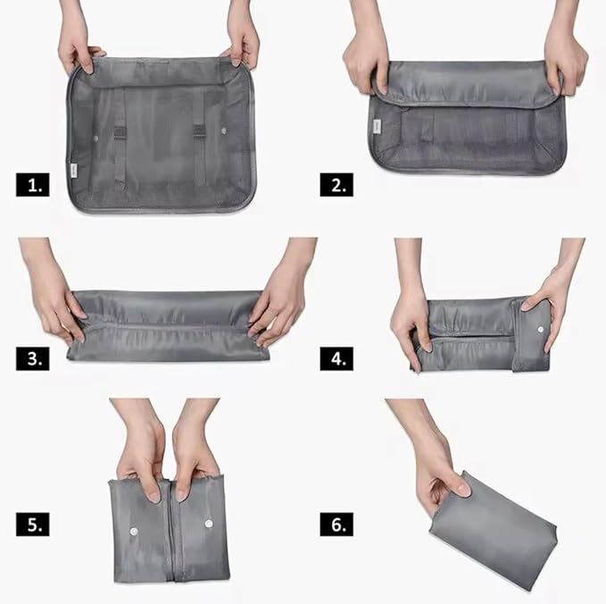 9 Set Packing Cubes for Suitcases, Aydicon Travel Luggage Packing Organizers - Image 6