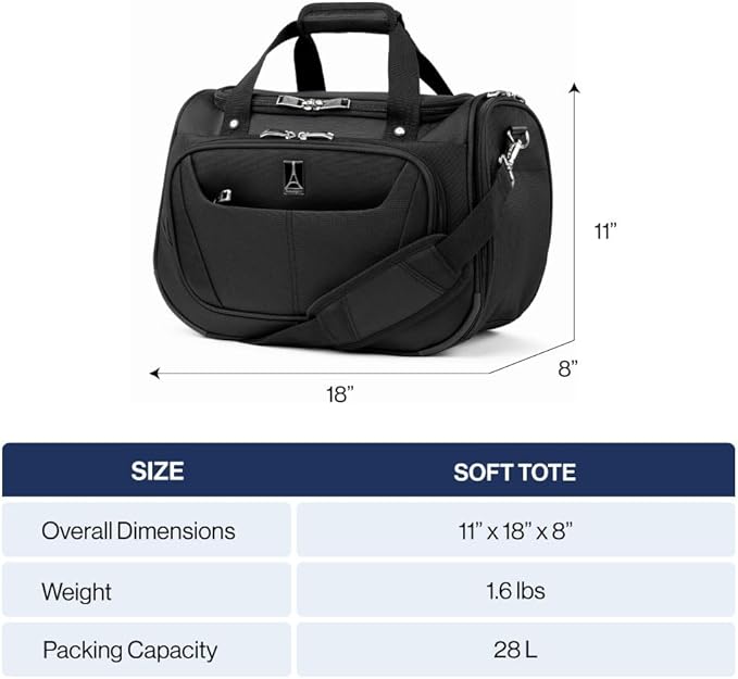 Travelpro Maxlite 5 Softside Lightweight Underseat Carry-On Travel Tote - Image 7