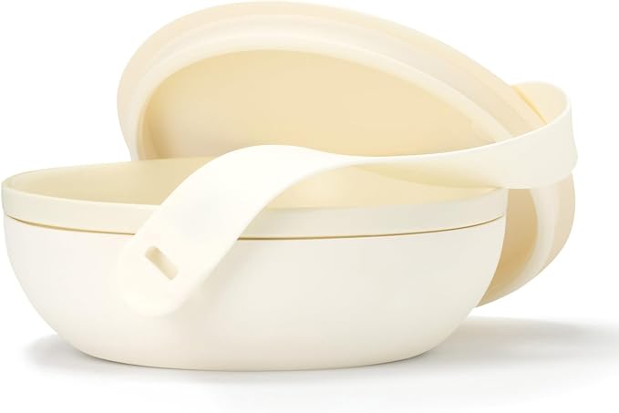 W&P Porter Ceramic Bowl Lunch Container w/ Protective Non-slip Exterior by WP