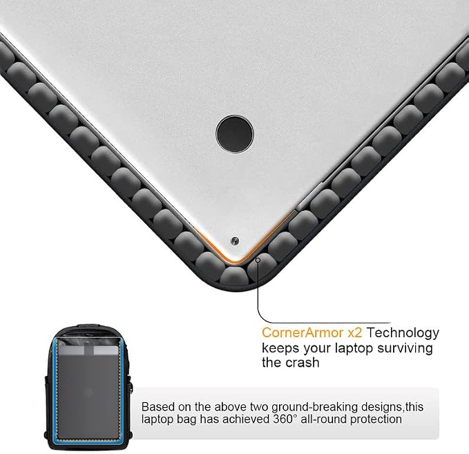 Tzowla Travel Laptop Backpack Water Resistant Anti-Theft Bag - Image 3
