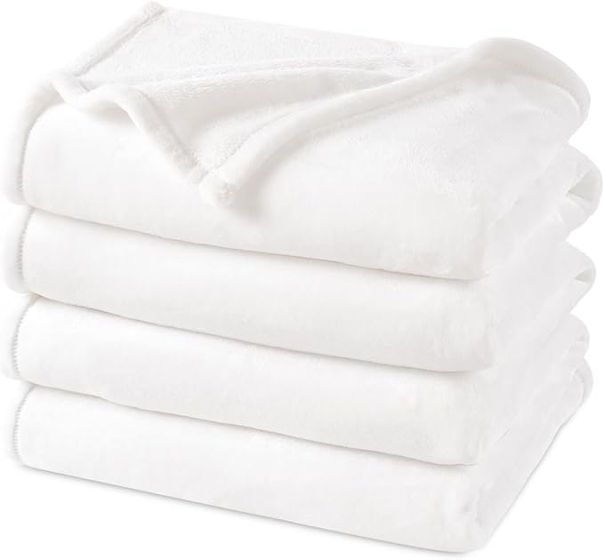 PHF Ultra Soft Fleece Blanket King Size, No Shed No Pilling Luxury Plush Cozy by PHF