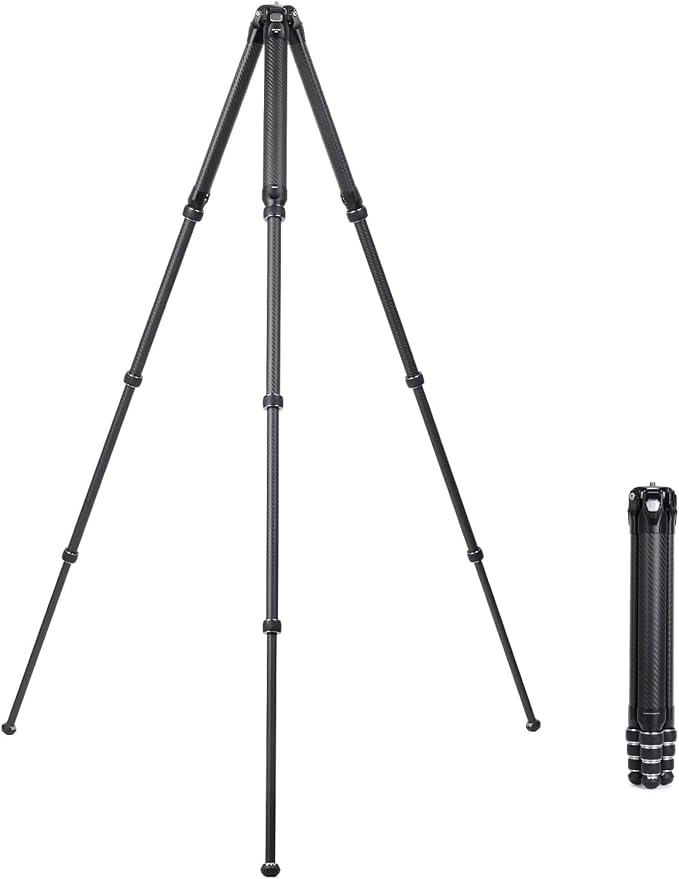 FALCAM TreeRoot F38 Quick Lock Camera Carbon Fiber Travel Tripod Max Payload by EACHSHOT