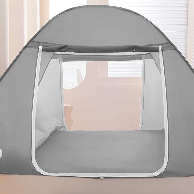 Mosquito Net for Bed, Folded Size 12 inch Portable Camping Travel Mosquito Net - Image 4