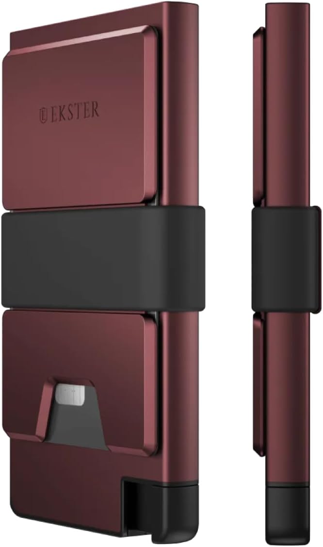 Ekster - Aluminum Cardholder Pro Wallet - All-Metal Aluminum Wallet by Ekster
