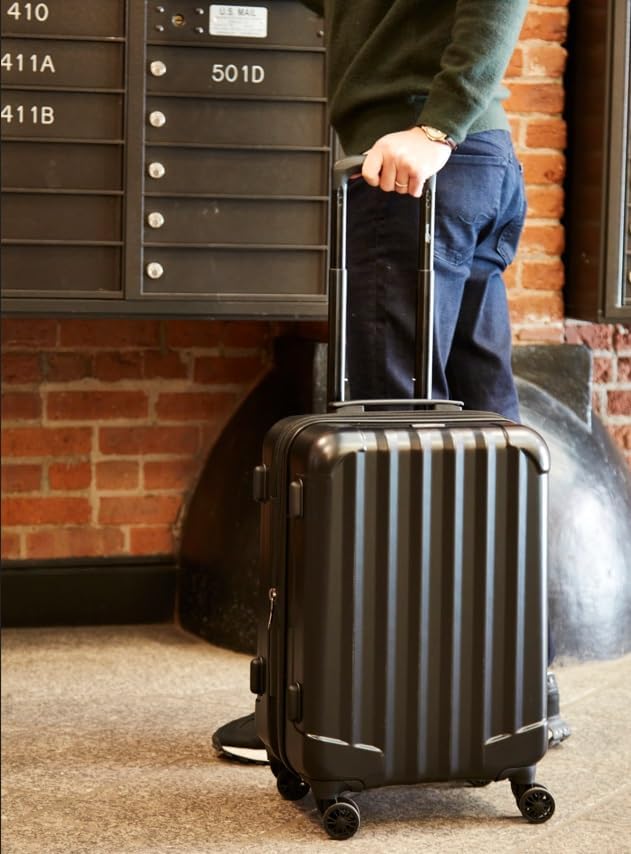 Expandable Hardside Carry On Luggage 22x14x9 Airline Approved Rolling Suitcase - Image 2