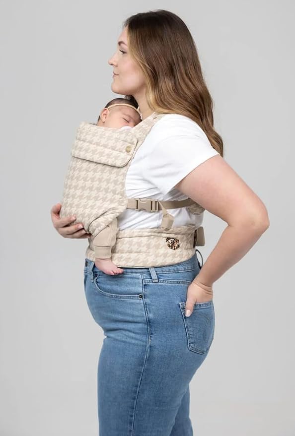 Mabē Monarch Ergonomic Baby Carrier – Premium Cotton Soft Structured Newborn to - Image 5