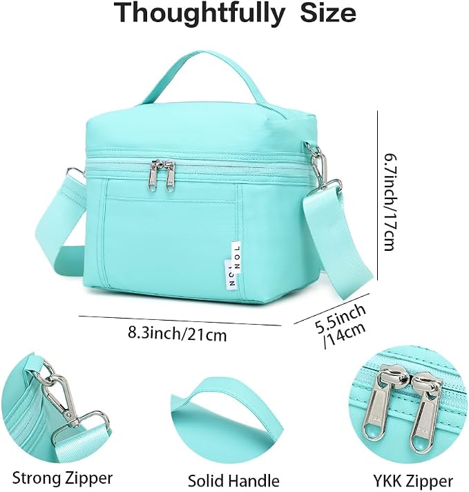 NOL Natural Organic Lifestyle Insulated Lunch Bags - Image 6