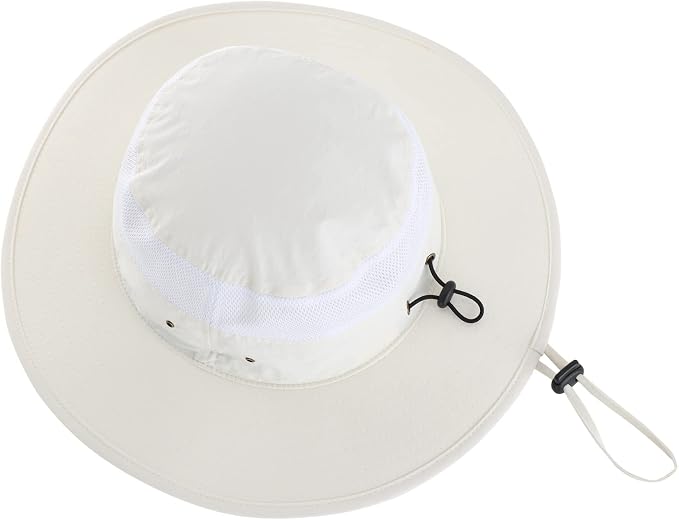 Home Prefer UPF 50+ Men's Sun Hat Wide Brim Bucket Hat UV Protection Hat - Image 3