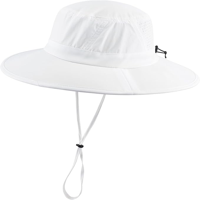 Home Prefer UPF 50+ Sun Hats for Men Women Foldable Wide Brim Fishing Hat Quick by HomePreferHatsCaps