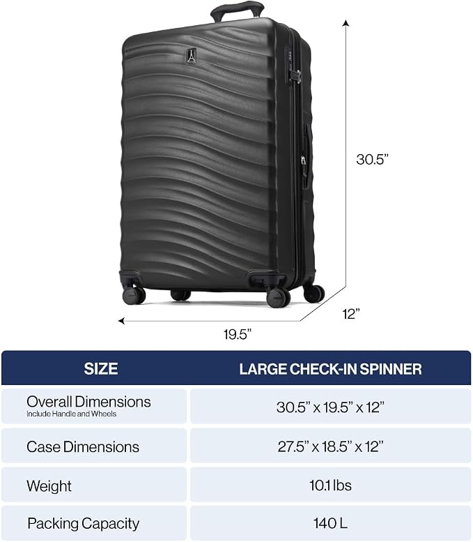 Travelpro Maxlite Air V2 Hardside Expandable Checked Luggage, 8 Spinner Wheels - Image 6