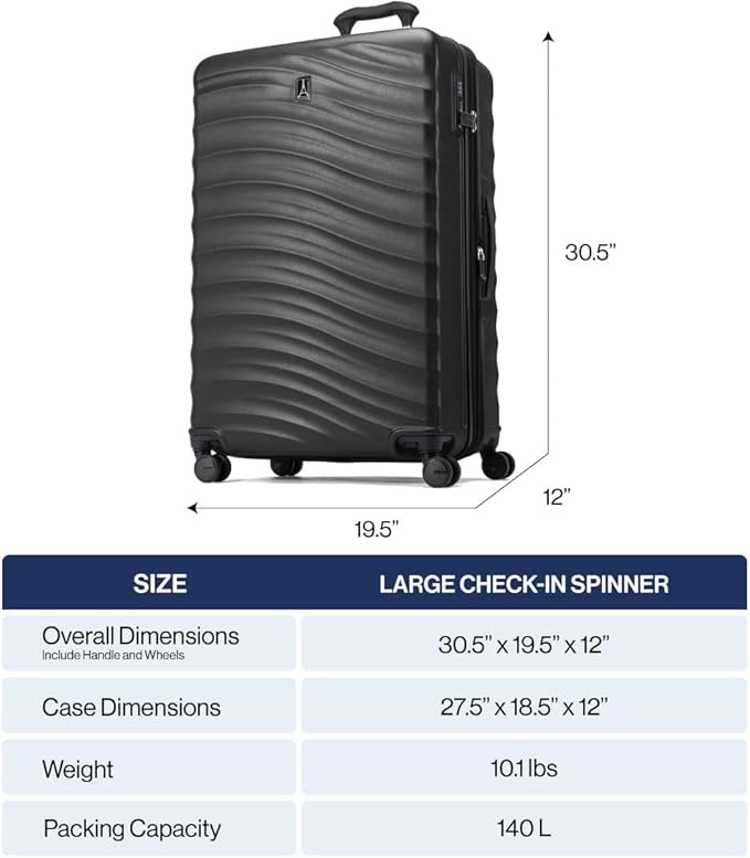Travelpro Maxlite Air V2 Hardside Expandable Checked Luggage, 8 Spinner Wheels - Image 6