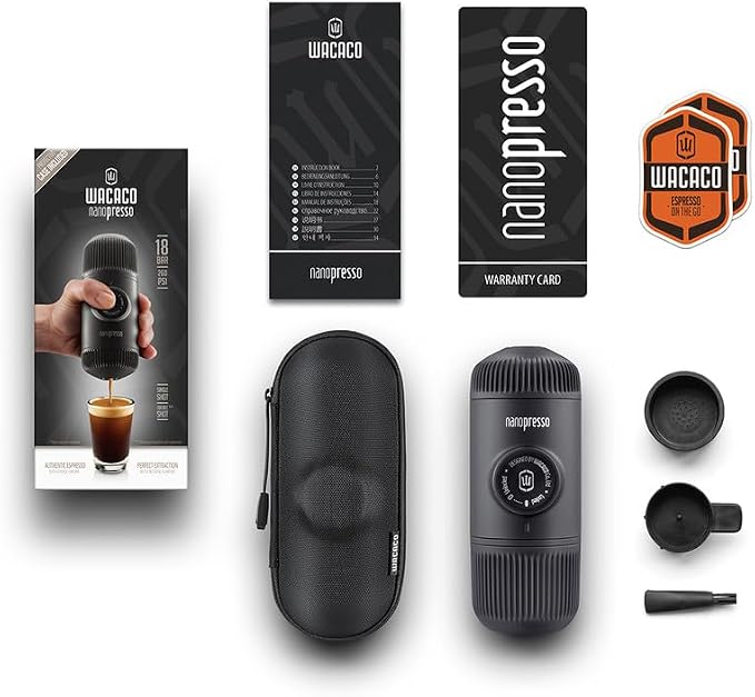 WACACO Nanopresso Portable Espresso Maker Bundled - Image 8