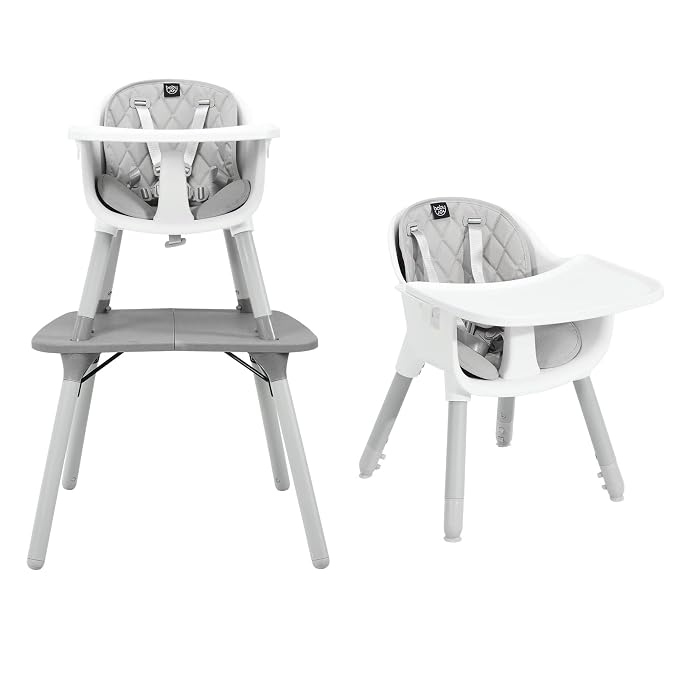 HONEY JOY 5-in-1 High Chair, Convertible Highchair - Image 9