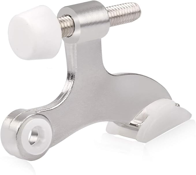 HOMOTEK 24 Pack Hinge Pin Satin Nickel Door Stopper, Adjustable Deluxe Heavy by HOMOTEK