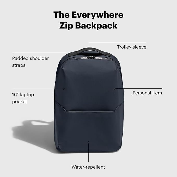 Away Everywhere Zip Backpack, Travel Backpack - Image 5