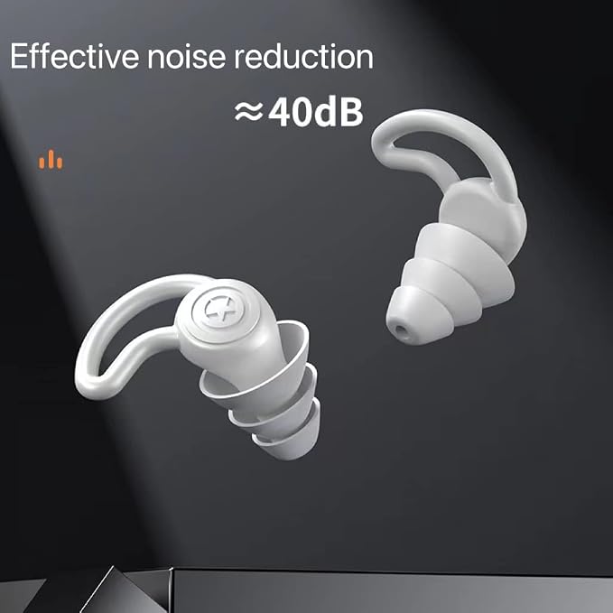 3 in 1 Ear Plugs for Noise Reduction, Ear Plugs for Sleeping Noise Cancelling - Image 5