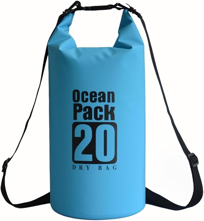 Dry Bag Waterproof Backpack 5L/10L/20L/30L Roll Top Waterproof Bag, Floating by Unknown