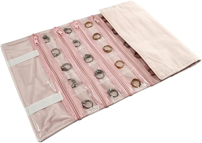 Travel Jewelry Roll Bag Portable Organizer Pouch - Image 8