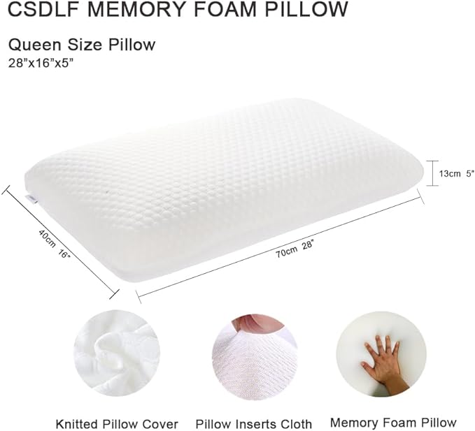 Memory Foam Bed Pillows, Pillow - Image 2