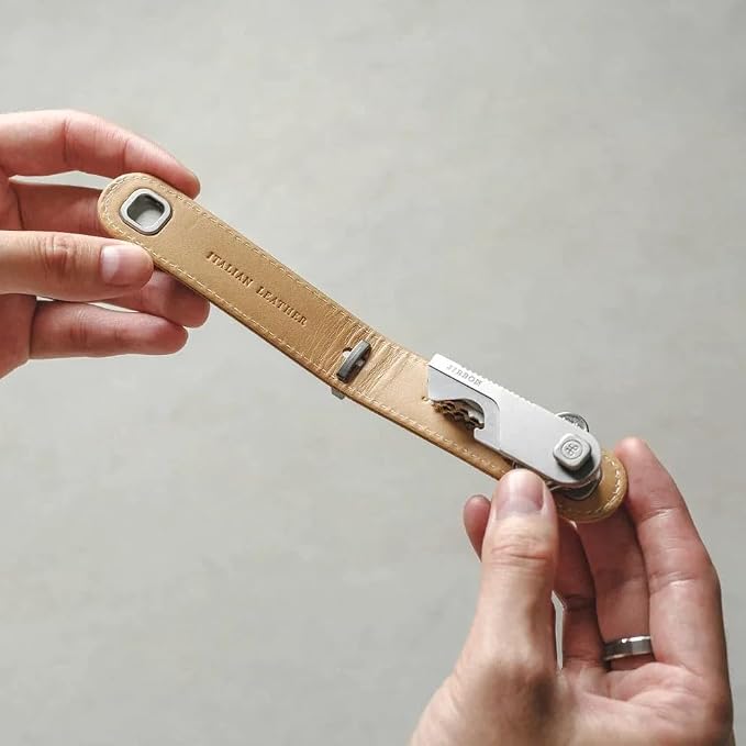 Jibbon Italian Premium Leather Key Organizer - Image 7