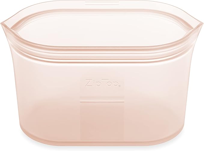 Zip Top Reusable Food Storage Bags | Medium Dish | Silicone Meal Prep Container by ZipTop