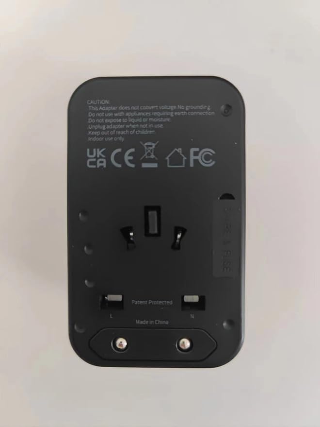 Universal Travel Adapter, VINTAR 75W GaN International Power Adapter - Image 8