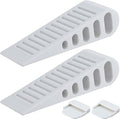 JQK Rubber Door Stopper Wedge, Wooden Floor, DSB61-WH-P2 by Homeimprovement