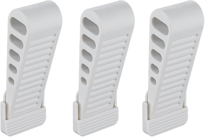 JQK Rubber Door Stopper Wedge, Wooden Floor, DSB61-WH-P3 by Homeimprovement