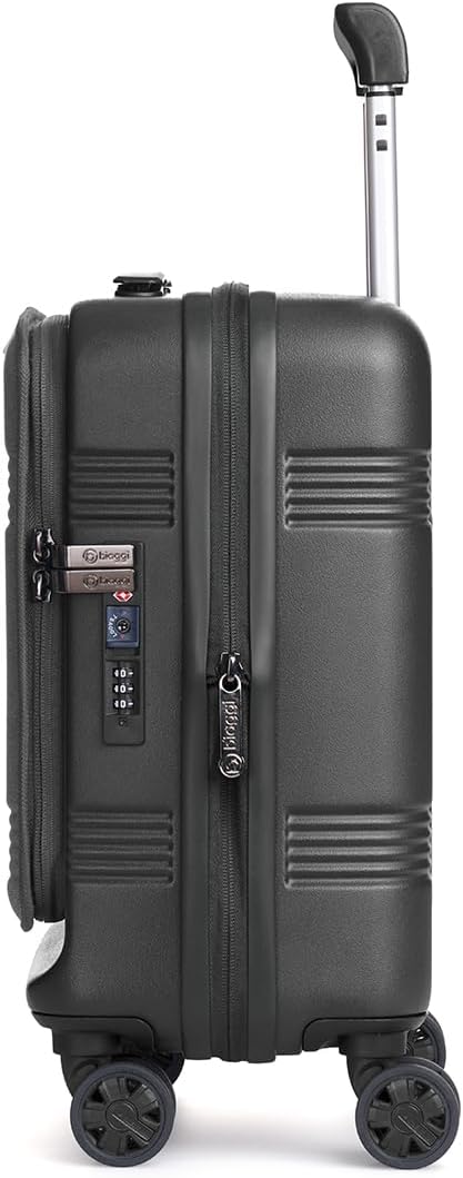 biaggi Runway Hybrid Expandable Underseat Carry-On – Lightweight TSA-Approved - Image 3