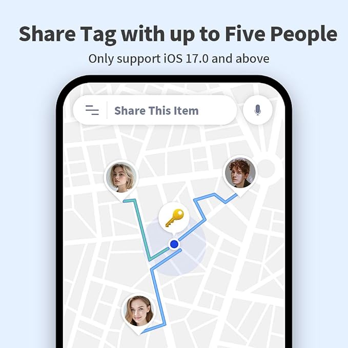 Air Tracker Tag 2 Pack, Smart Tracker Item Finders Compatible - Image 6