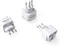 BESTEK Brazil, South Africa Travel Plug Adapter, Grounded Universal Type N Plug by BESTEK